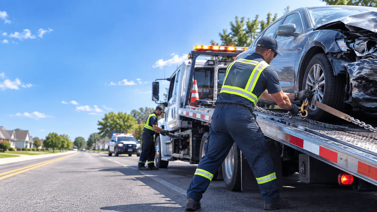 Accident Towing Service in Dedham, MA near me